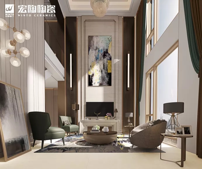 TG26128 600×1200mm瓷砖装修效果图 TG26128 600×1200mm瓷砖装修效果图