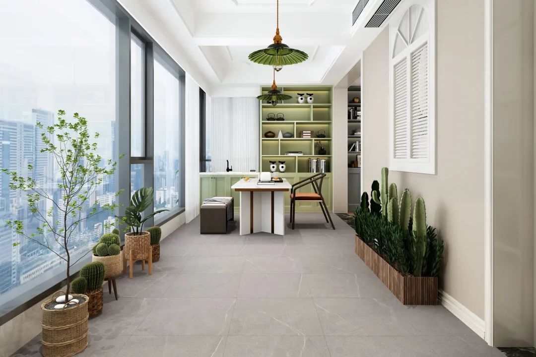 91免费版视频瓷砖成人91免费APP阳台改书房装修效果图